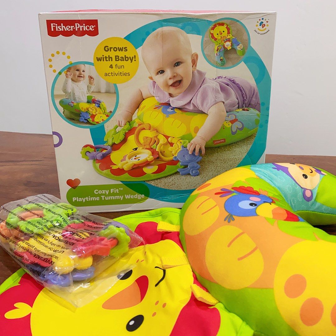 Fisher price hot sale playtime tummy wedge