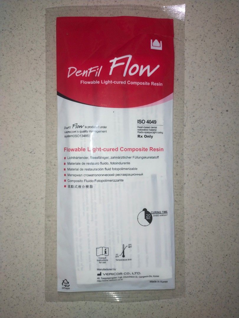 Flowable composite, Health & Nutrition, Medical Supplies & Tools on