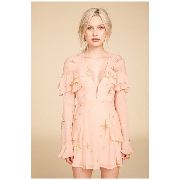 Gilded Star Mini Dress For Love & Lemons Flash Sales | innoem.eng.psu.ac.th
