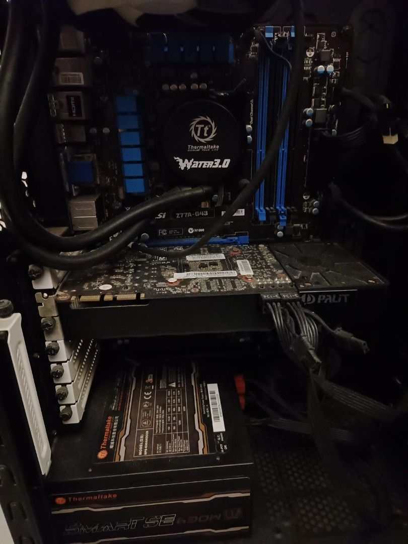 Fractal design casing,palit 660ti,PSU, water cooling system, Computers ...