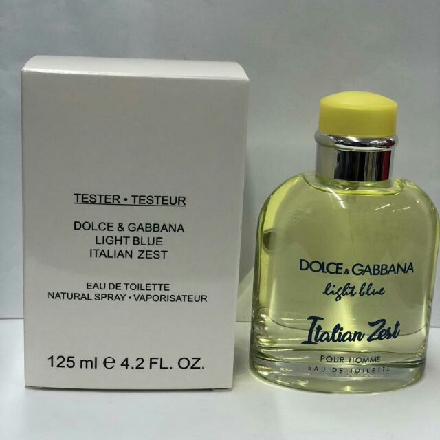 FREE SHIPPING Perfume Dolce gabbana light blue Italian zest Perfume Tester  Quality new, Beauty & Personal Care, Fragrance & Deodorants on Carousell