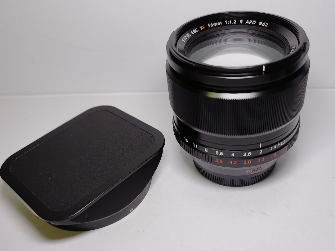 Fujifilm XF 56 F1.2 R APD 95%new 連原裝ND8 FILTER, 攝影器材, 鏡頭