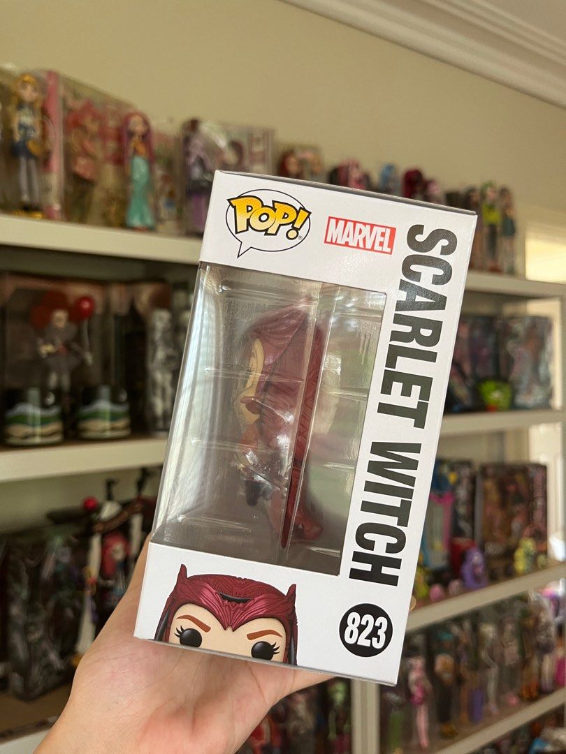 Funko Pop Marvel Wandavision Scarlet Witch (Category: Figurines & Statues) located in Muntinlupa City. Submitted by isa.declutters (Listing ID 1199858308, Image 3). Description: .