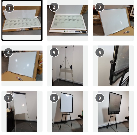 Gas Status Board / Magnetic Whiteboard / Flipchart Easel, Hobbies ...