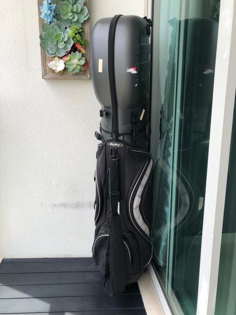 Hard Cover Golf Bag, Sports Equipment, Sports & Games, Golf on Carousell