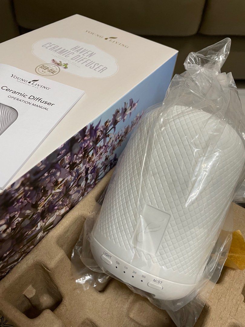 Haven Ceramic Diffuser Young Living, Furniture & Home Living, Home