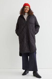 H&M Quilted Shirt Jacket