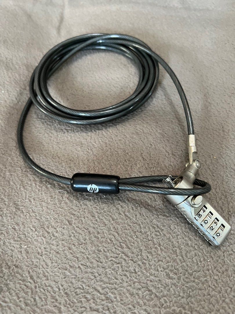 HP Laptop Security cable, Computers & Tech, Parts & Accessories, Cables