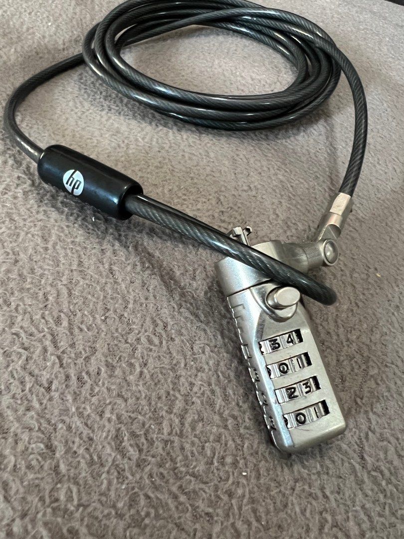 HP Laptop Security cable, Computers & Tech, Parts & Accessories, Cables