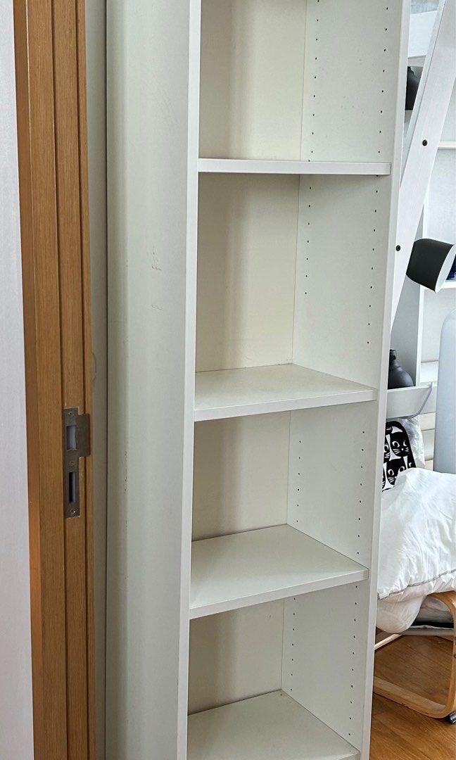 Ikea BILLY bookcase (narrow), Furniture & Home Living, Furniture