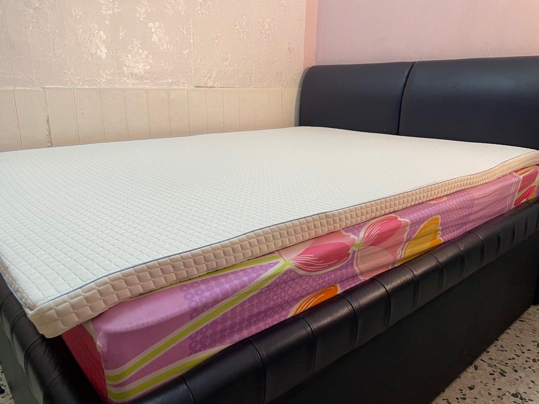 Ikea cooling mattress, Furniture & Home Living, Furniture, Bed Frames