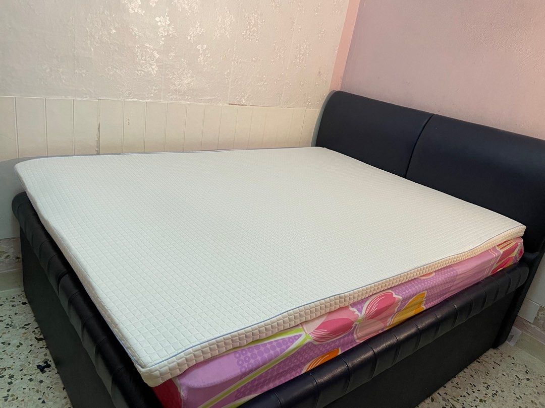 Ikea cooling mattress, Furniture & Home Living, Furniture, Bed Frames