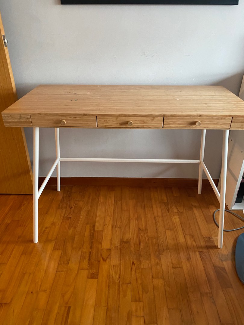 Ikea desk, Furniture & Home Living, Furniture, Tables & Sets on Carousell