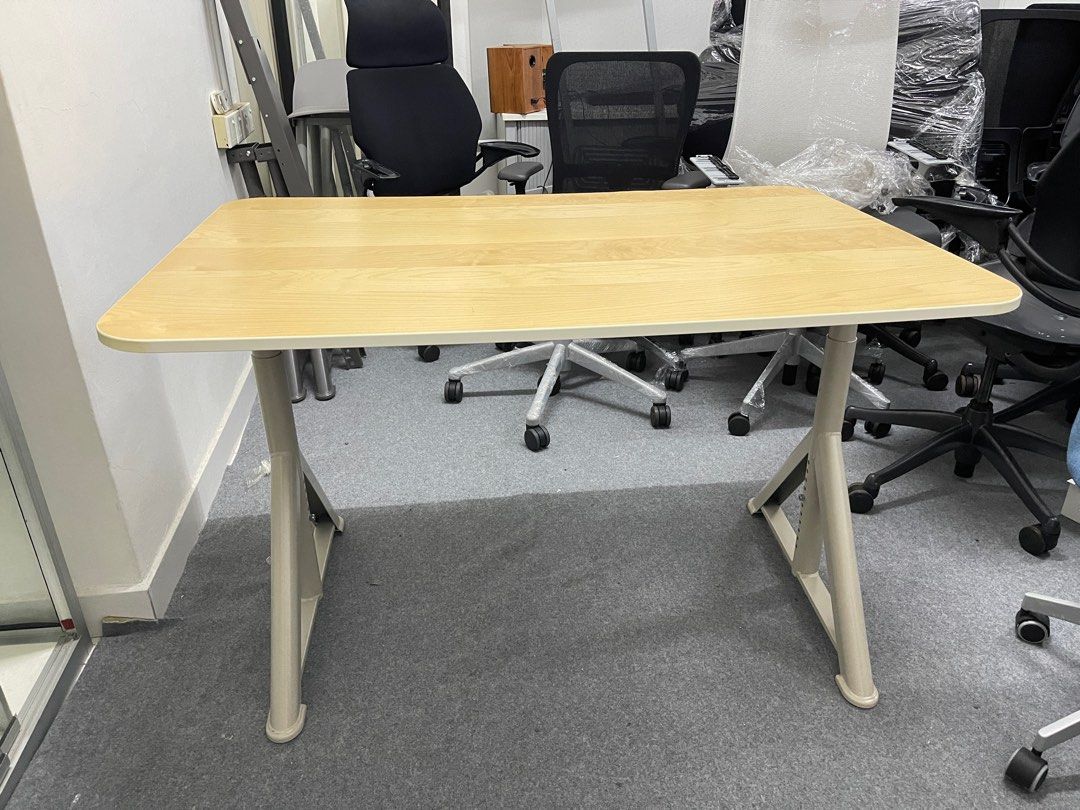 Ikea idasen 120cm x 75cm under frame and ikea bekant top, Furniture