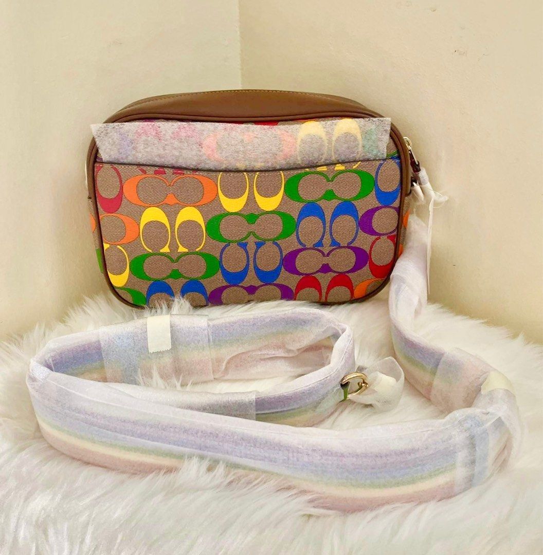 Coach Jamie Coach Rainbow Sling Bag Coach Jamie Camera Bag