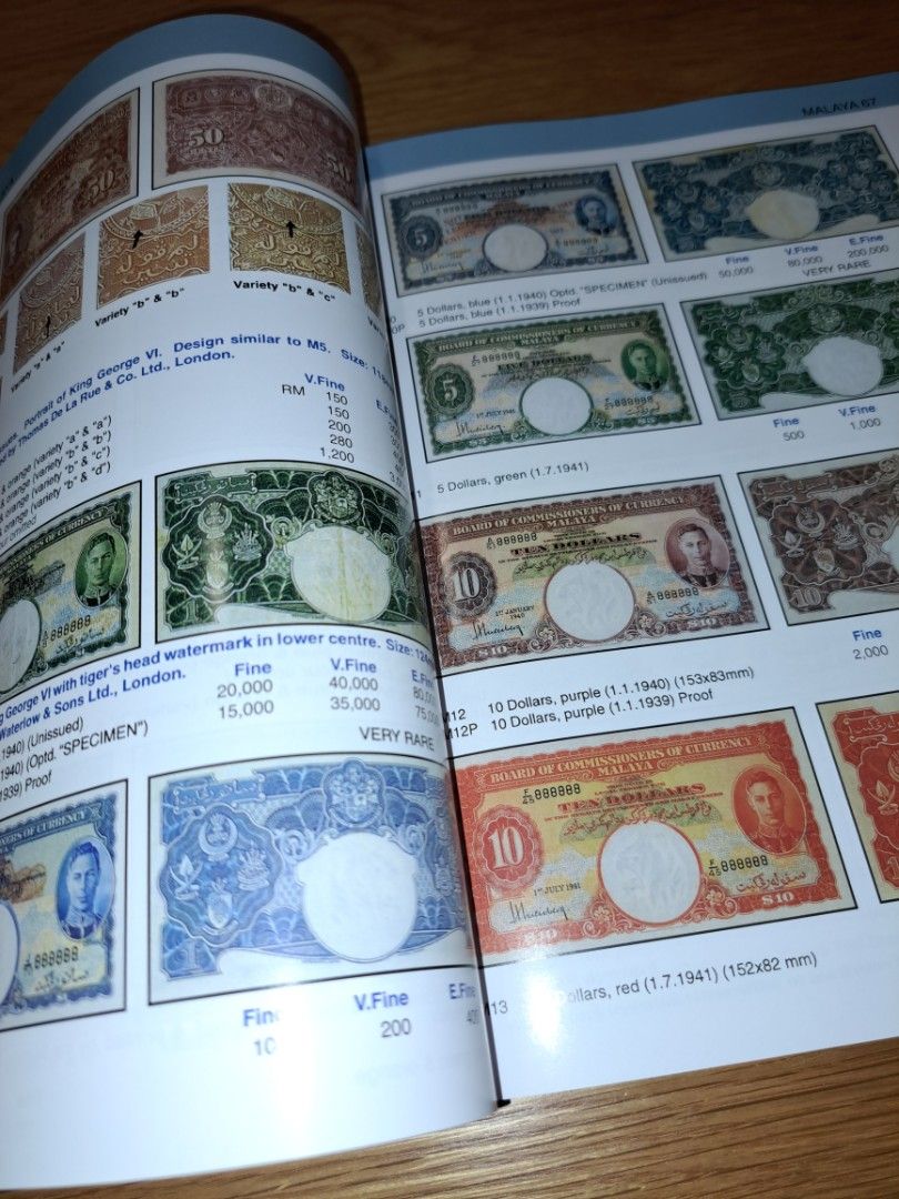 ISC 24th Malaysia Singapore Brunei Coins Banknotes Catalogue Buku Duit