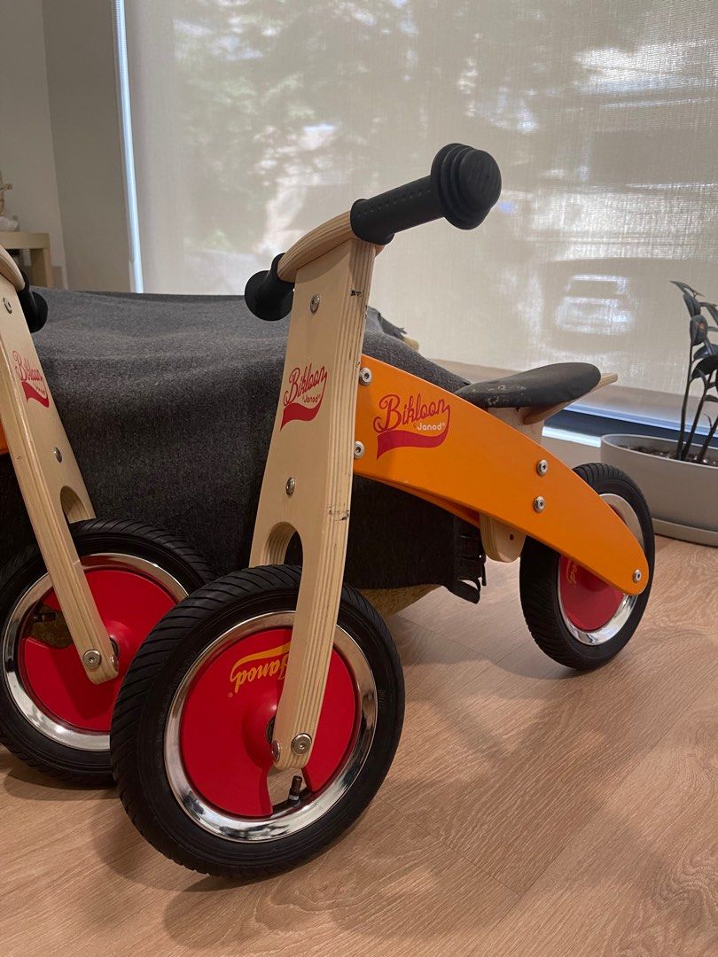 Janod Little bikloon balance bike, Hobbies & Toys, Toys & Games on