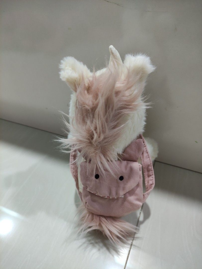 jellycat backpack unicorn, Hobbies & Toys, Toys & Games on Carousell