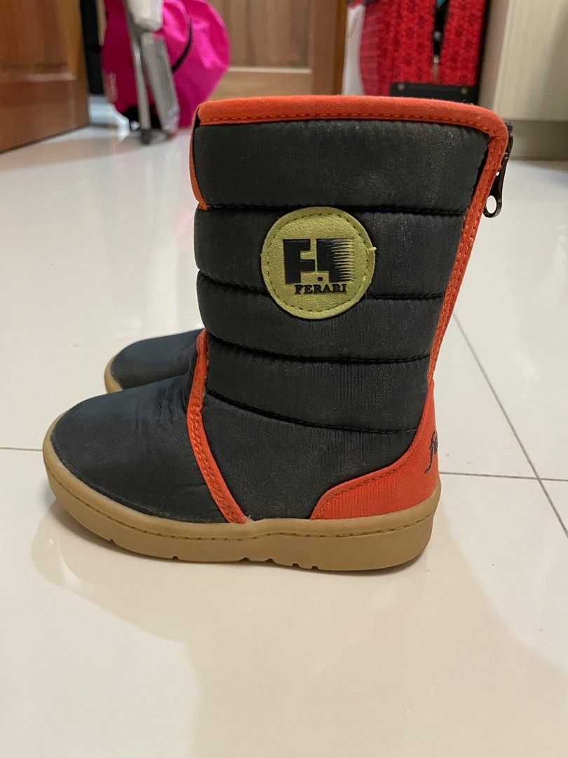 Kids boots fleece lined Babies Kids Babies Kids Fashion on Carousell