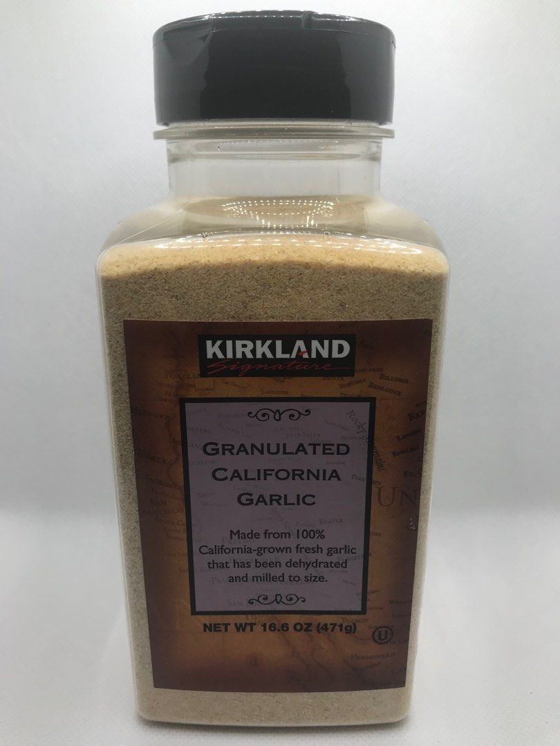 Kirkland Signature Granulated California Garlic 16.6 OZ, Food & Drinks