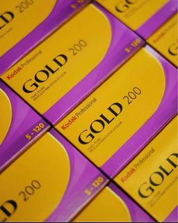 Kodak Gold 200 120mm film
