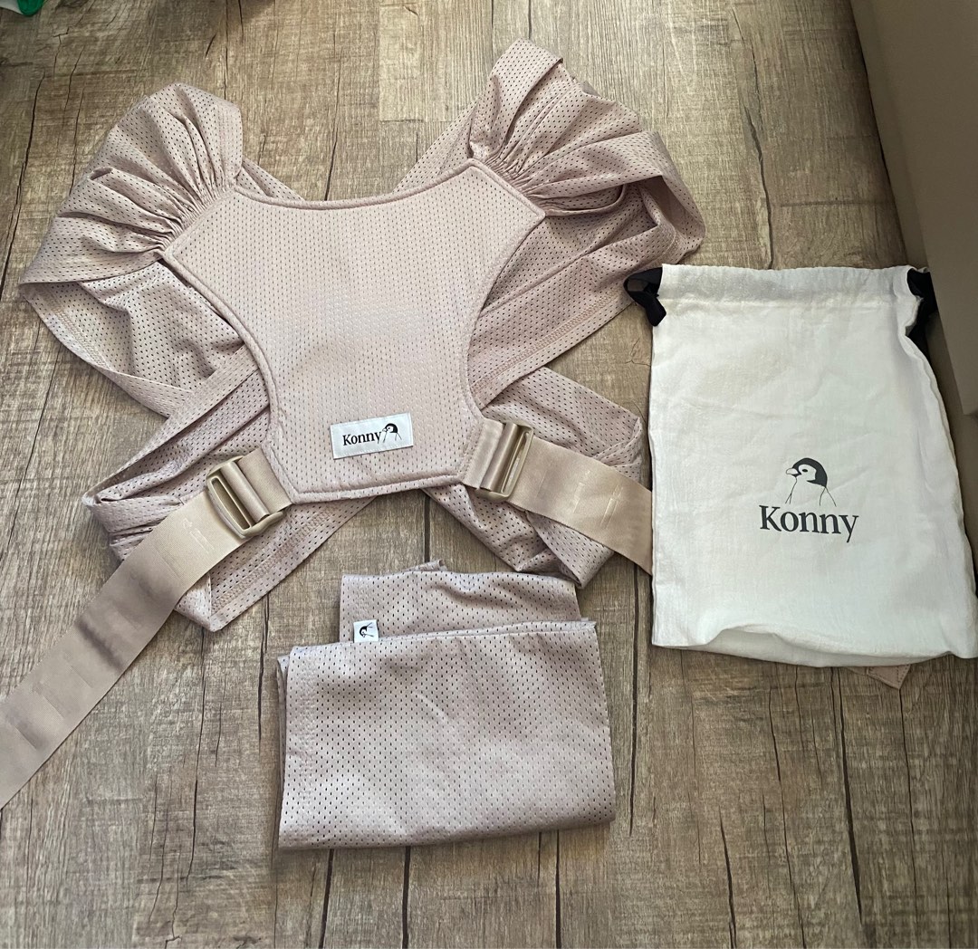 Konny baby carrier flex summer air mesh beige, Babies & Kids, Going Out