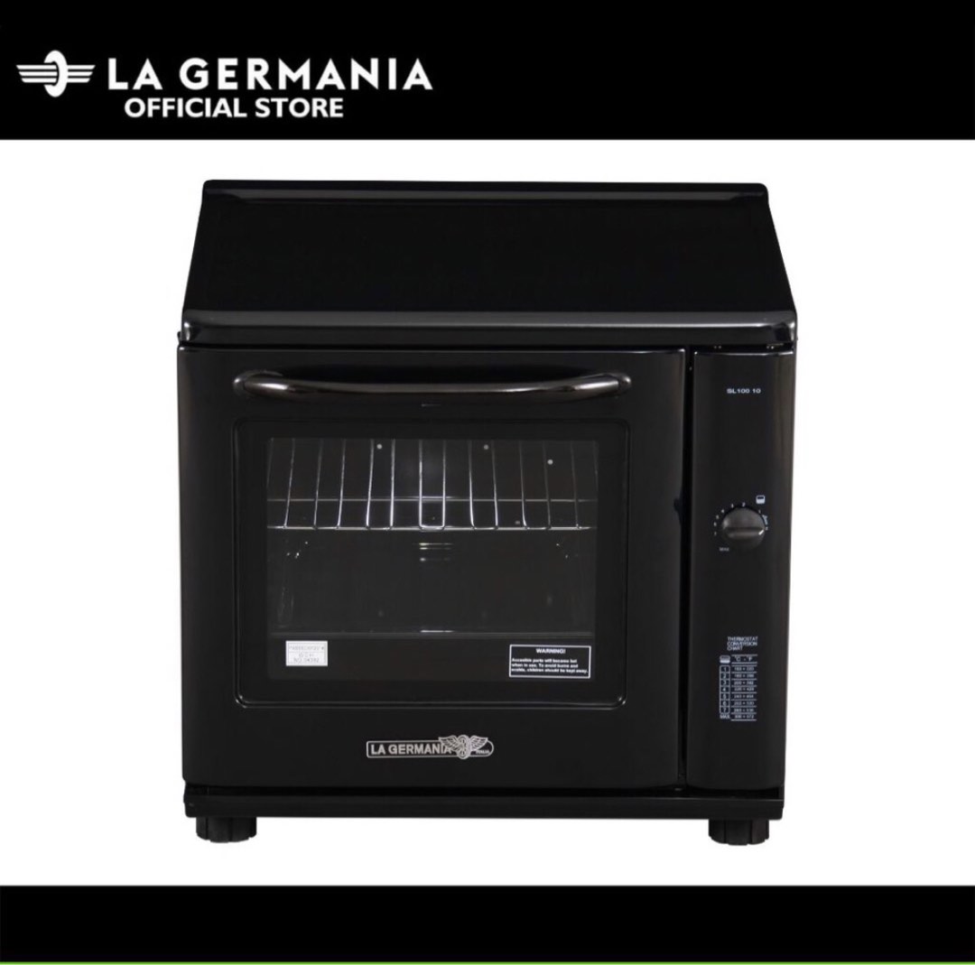 La Germania Table Top Oven (Gas Thermostat Control) SL100 10B, TV