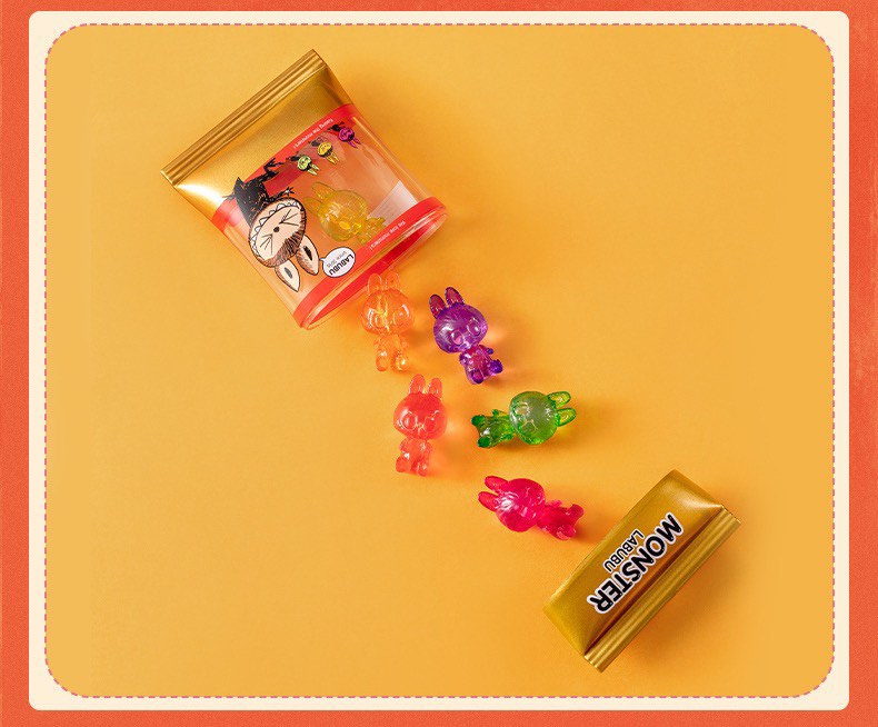 Labubu Candy Series Gummy Haribo Candy, Hobbies & Toys, Toys & Games