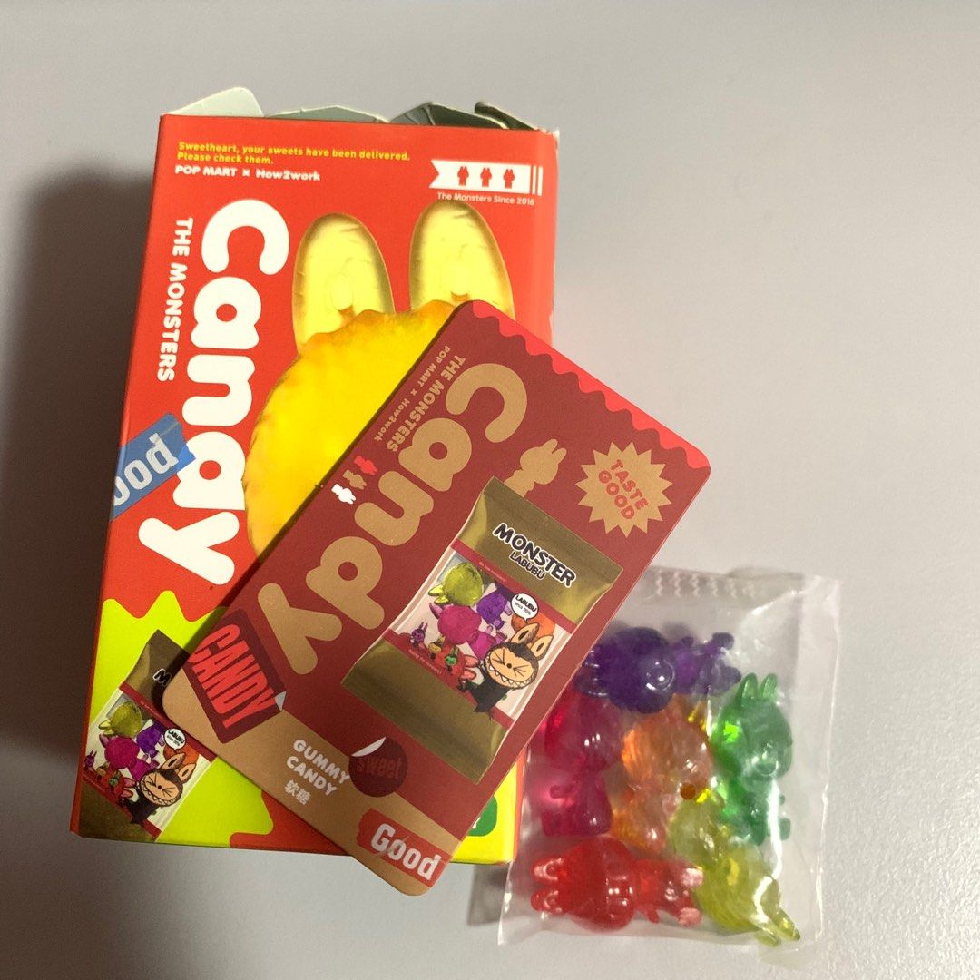 Labubu Candy Series Gummy Haribo Candy, Hobbies & Toys, Toys & Games