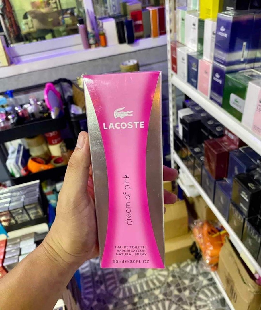 besøgende Anonym Kollega Lacoste Dream of Pink, Beauty & Personal Care, Fragrance & Deodorants on  Carousell