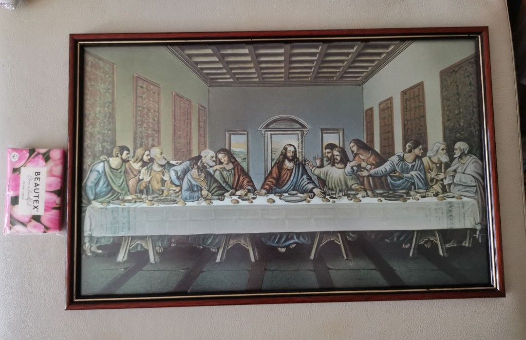 Last Supper Frame, Hobbies & Toys, Memorabilia & Collectibles