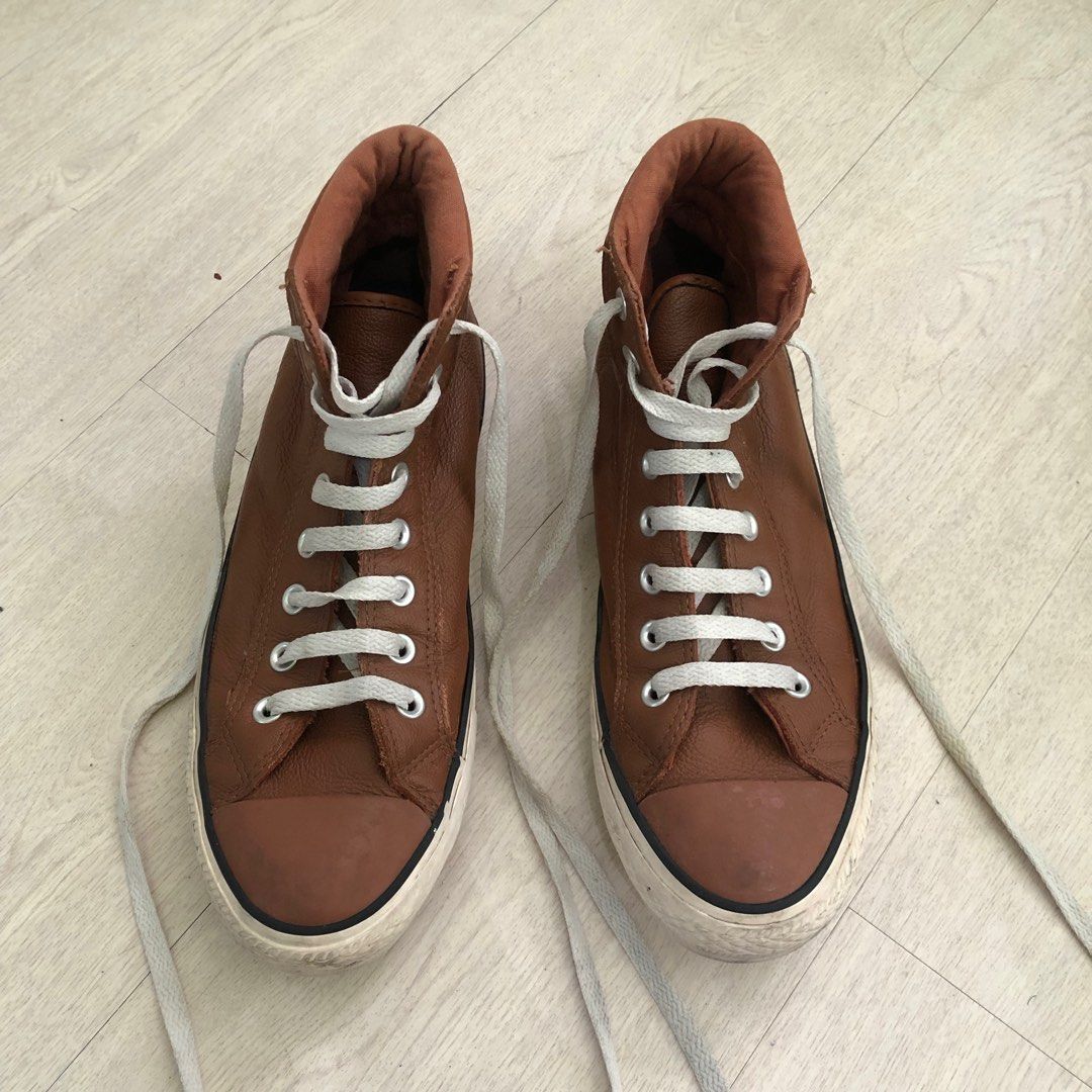 Leather Converse Men's Fashion, Sneakers on Carousell