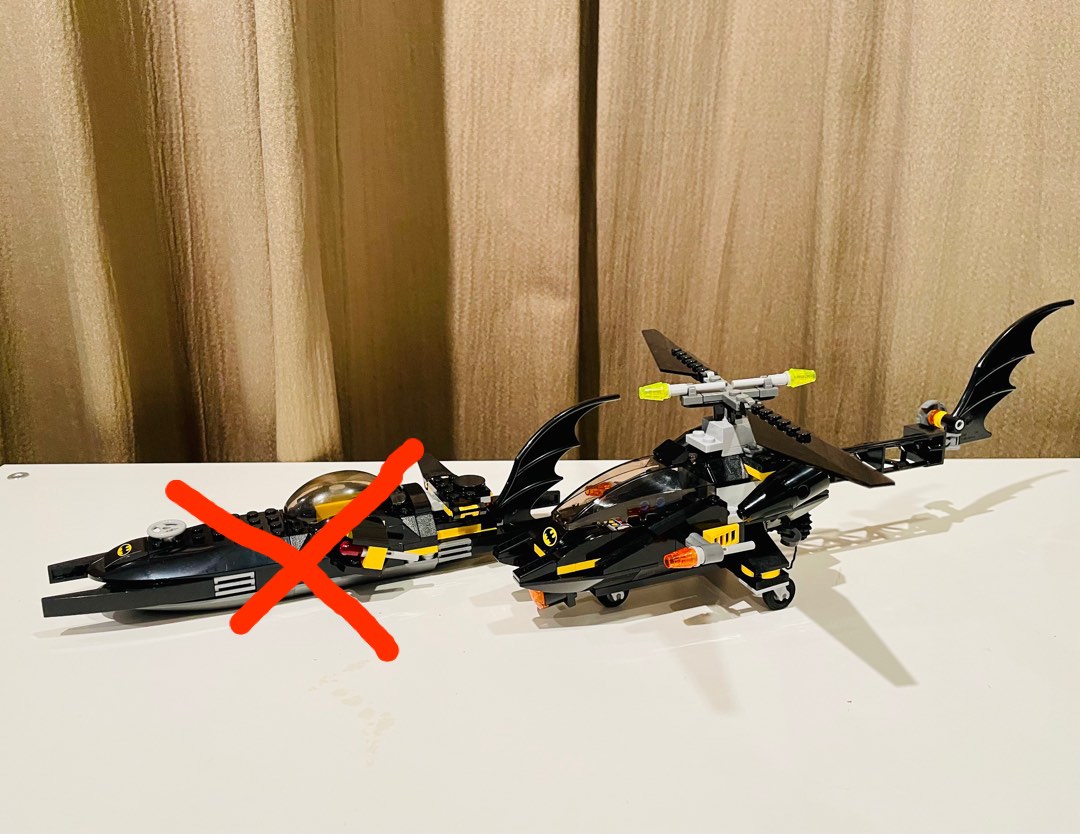 Lego Batman helicopter , Hobbies & Toys, Toys & Games on Carousell