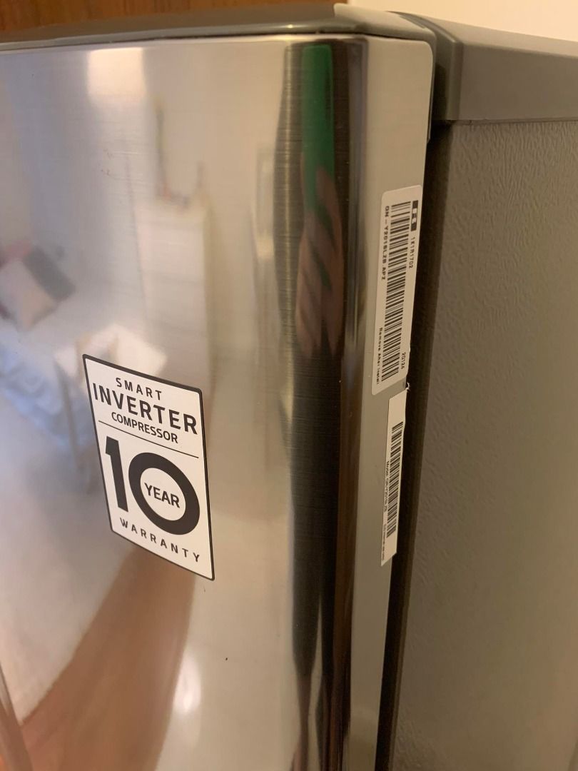 LG SMART INVERTER REFRIGERATOR GRY201SLZB, TV & Home Appliances