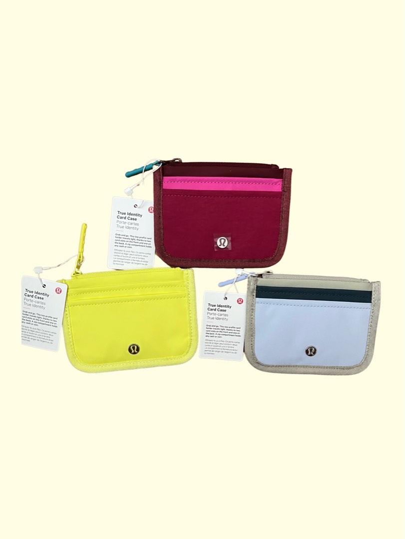 Lululemon True Identity Card Case, Women's Fashion, Bags & Wallets