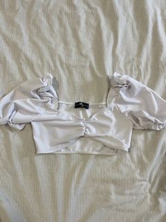 Lux LA Ruched Cropped Top