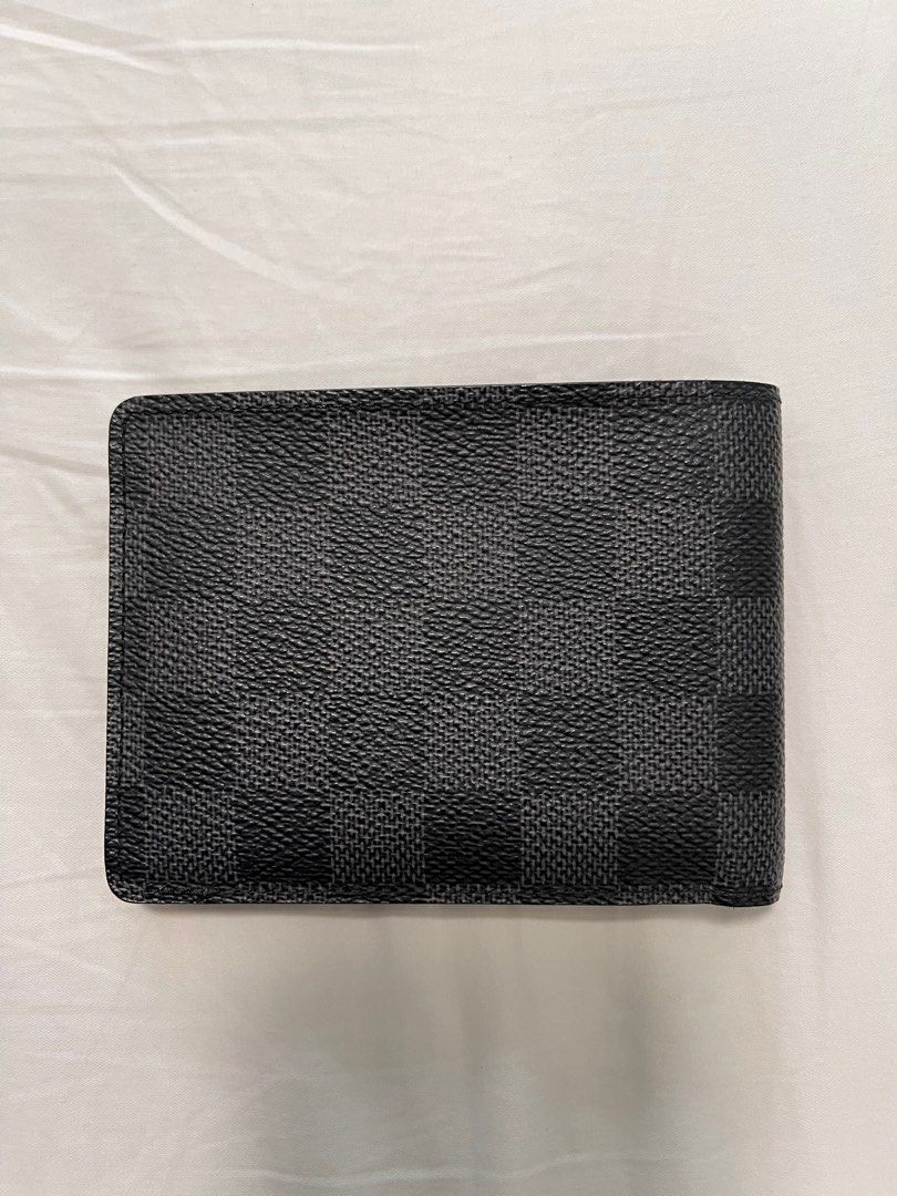 Louis Vuitton Damier Graphite Multiple Wallet N62663 Men's