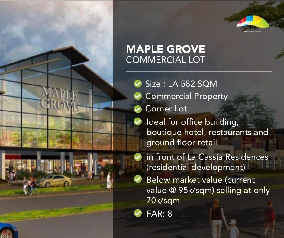 Maple Grove Commercial Lot at General Trias, Cavite, Property, For Sale