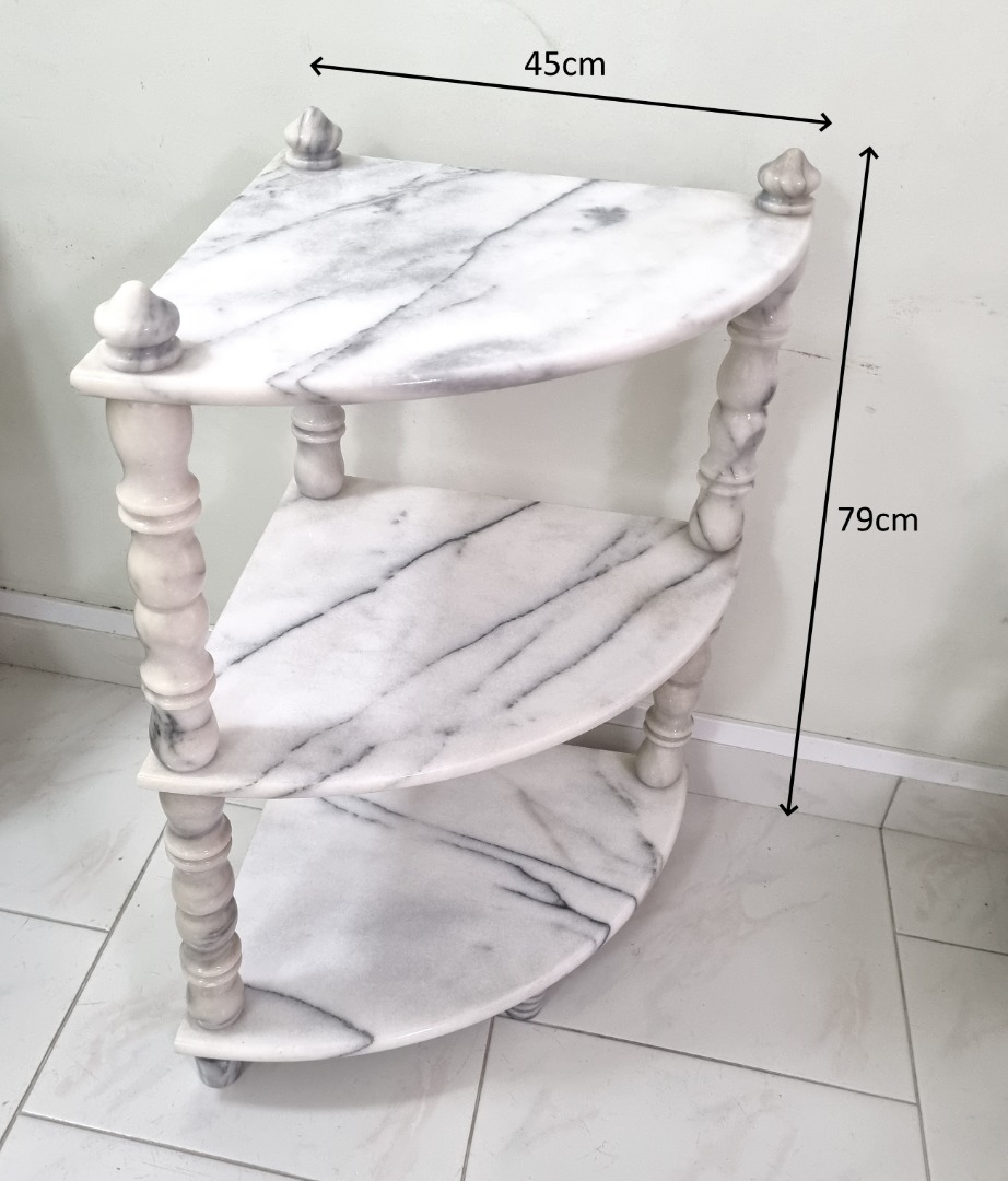 Marble corner shelf, Furniture & Home Living, Furniture, Other Home