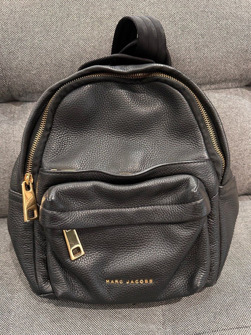 MARC JACOBS leather backpack Luxury Bags Wallets on Carousell