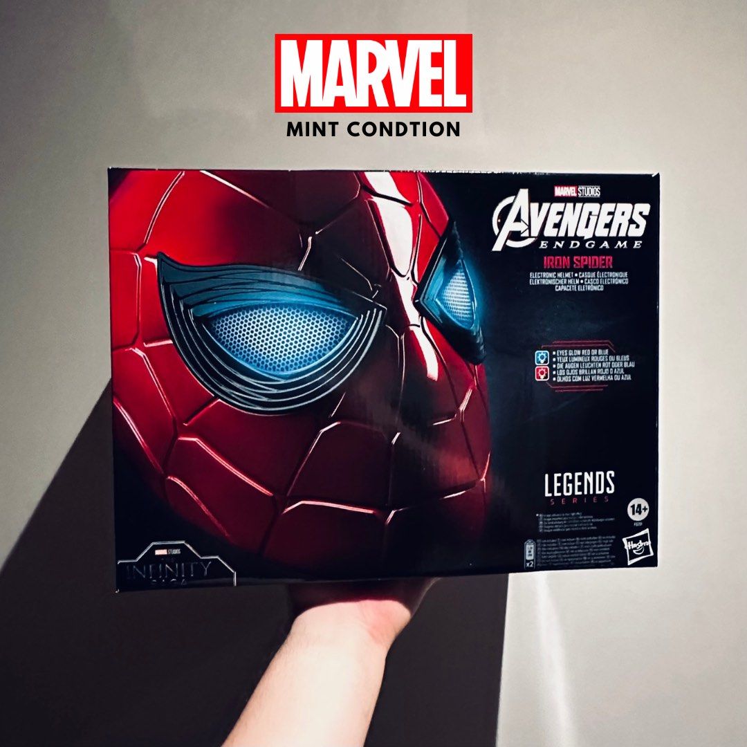 アイアン・スパイダー エレクトロニック・ヘルメット スパイダーマン