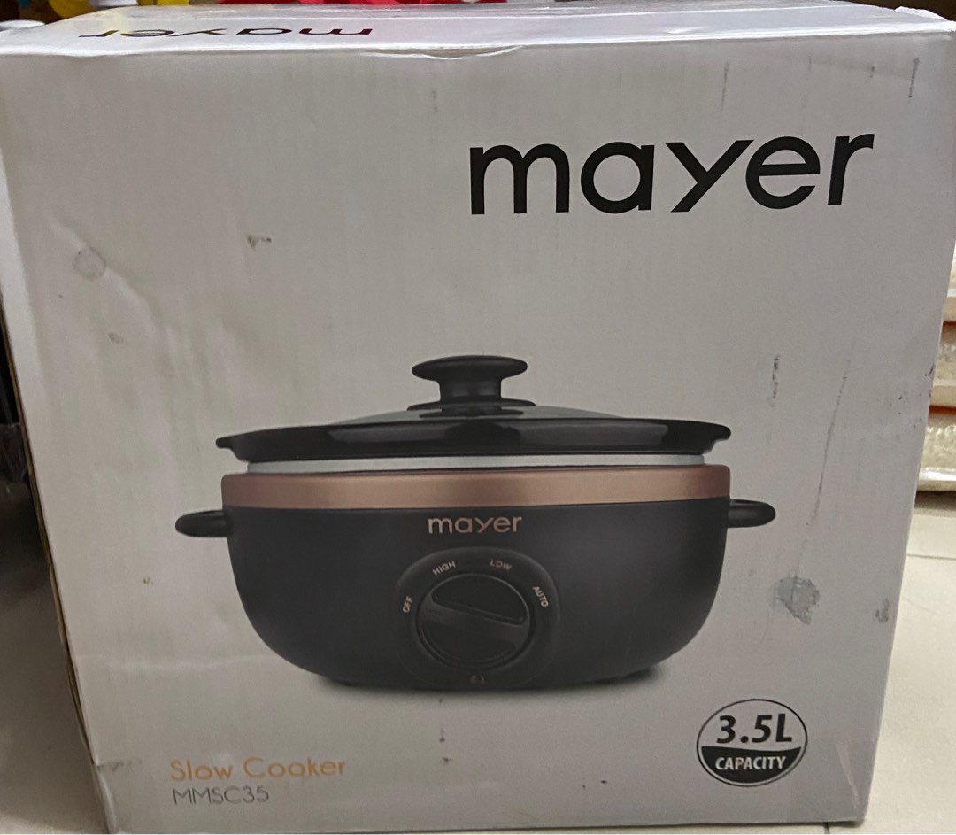 Mayer Slow Cooker MMSC35, TV & Home Appliances, Kitchen Appliances