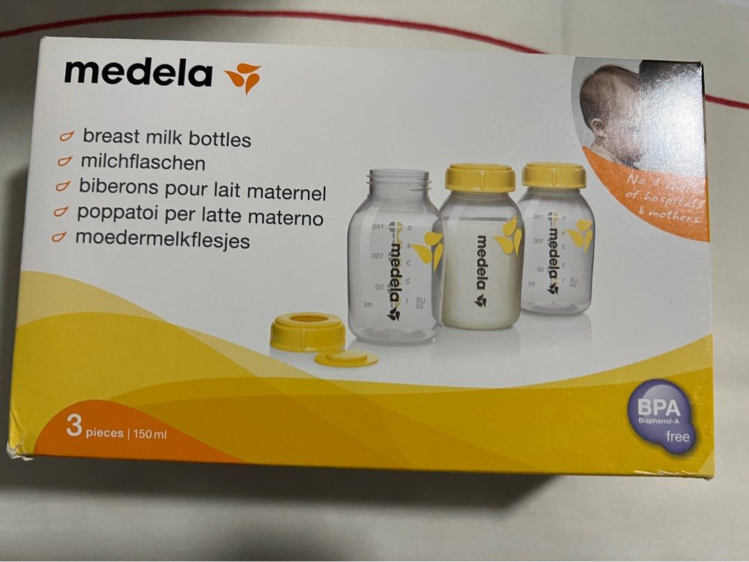 Medela Breast Milk Storage Bottle 150ml x 3Pcs