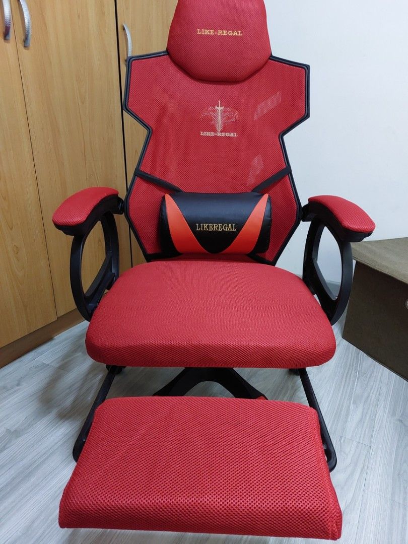 Mesh Gaming Chair, Furniture & Home Living, Furniture, Chairs on Carousell