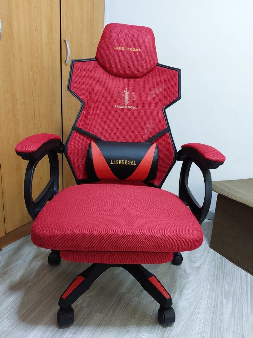 Mesh Gaming Chair, Furniture & Home Living, Furniture, Chairs on Carousell