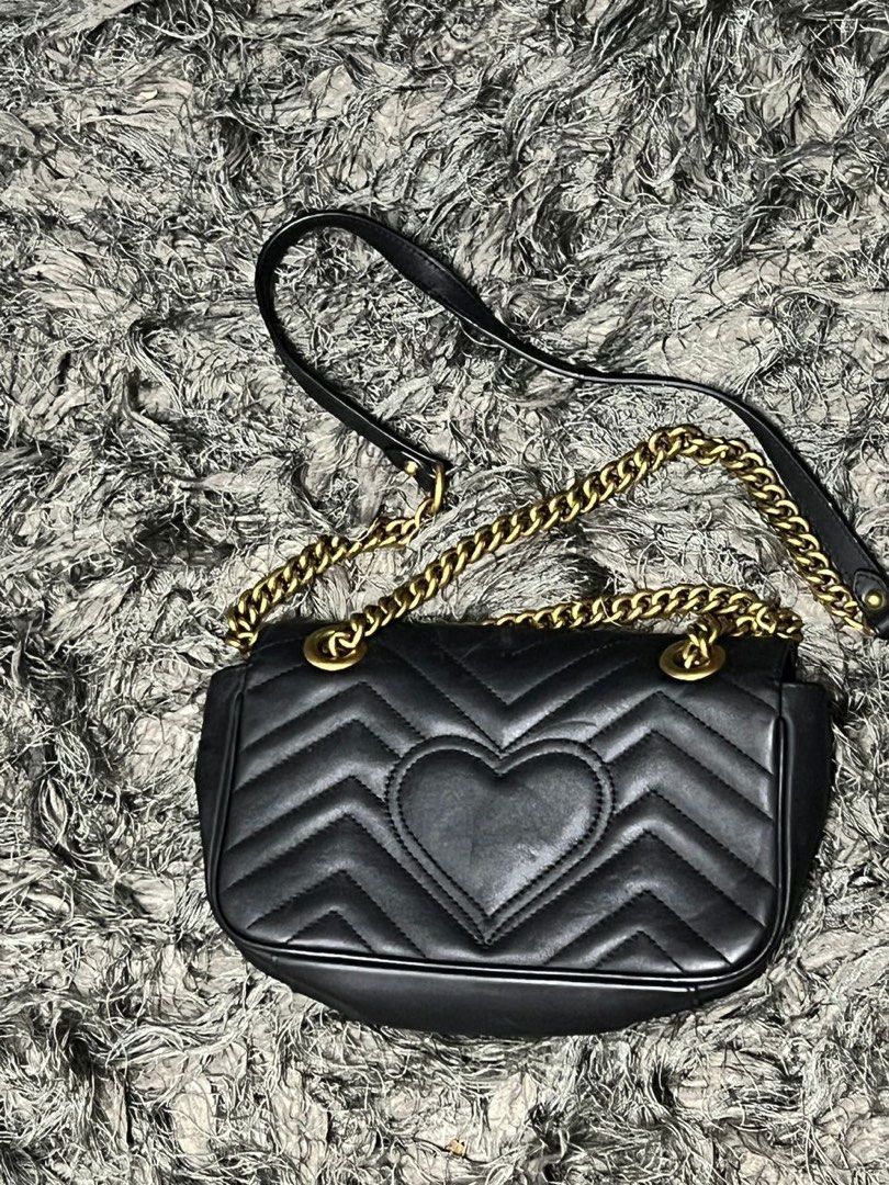 Gucci bag with clearance heart on back