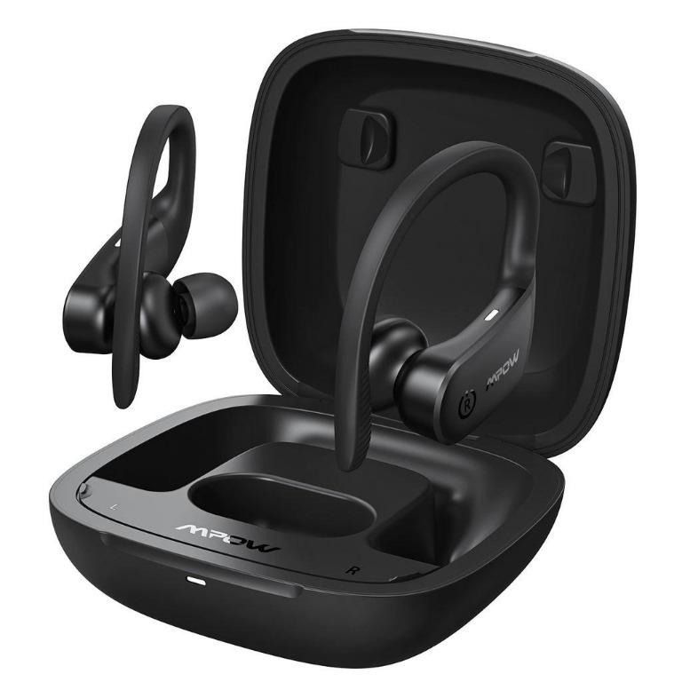 Mpow Flame Lite IPX7 Waterproof Wireless Earbuds with Earhooks for