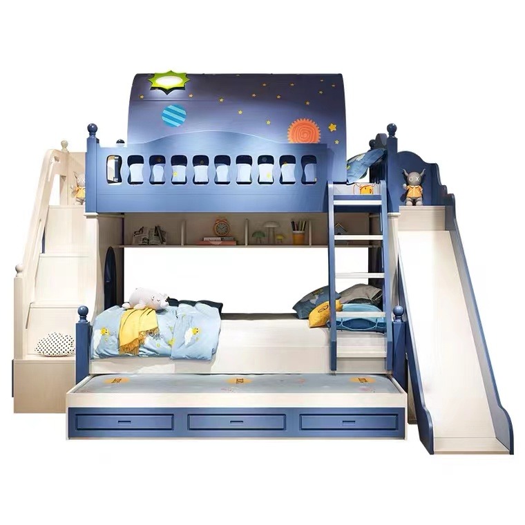 multiple designs bunk beds with multiple variations, solid wood metal