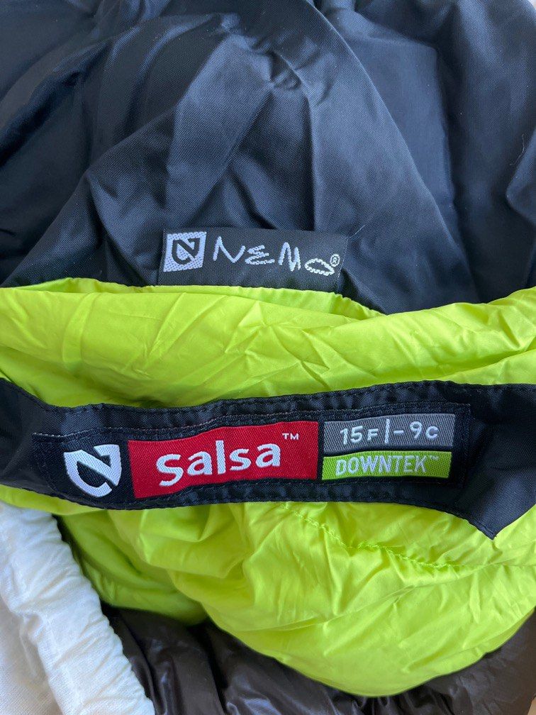 Nemo Salsa Downtek 9 deg sleeping bag