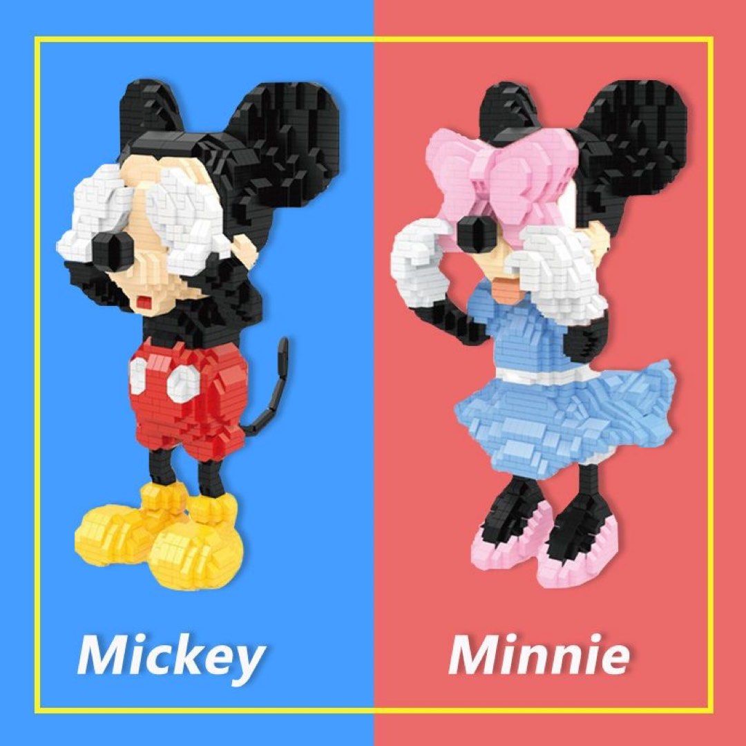 Minnie mouse cheap building blocks
